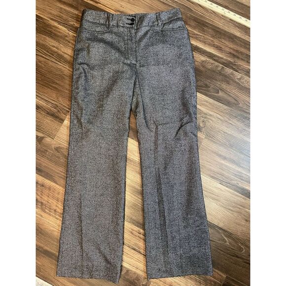 Talbots Womens Pants Gray Size 6 Heritage Dress Pant Mid Rise‎ Wool Blend - Picture 1 of 9